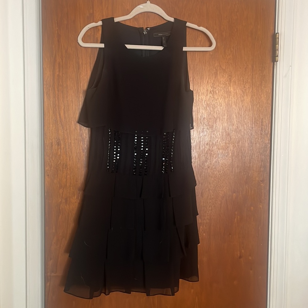 BCBGMaxAzria black dress sz 6